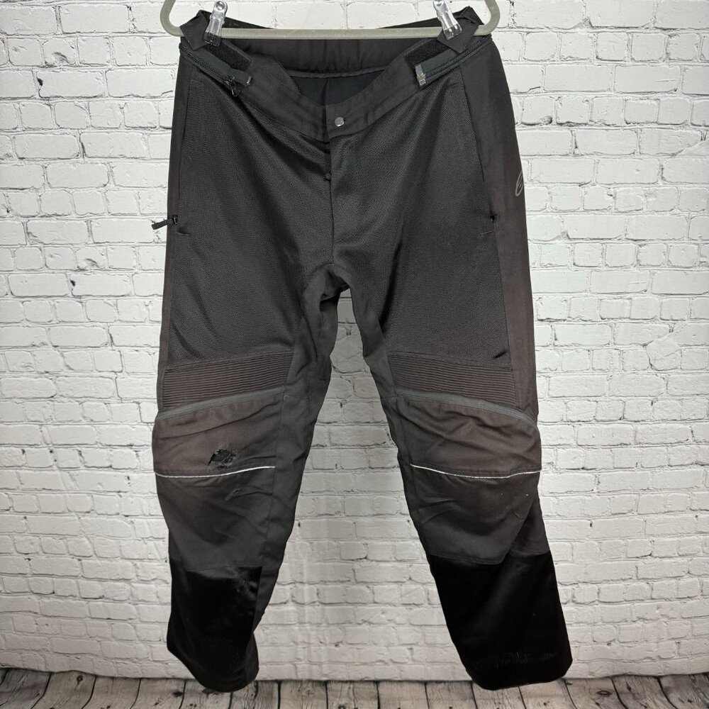 Alpinestars Black Protective Armor Adjustable Waist Race Pants XL (37x35)